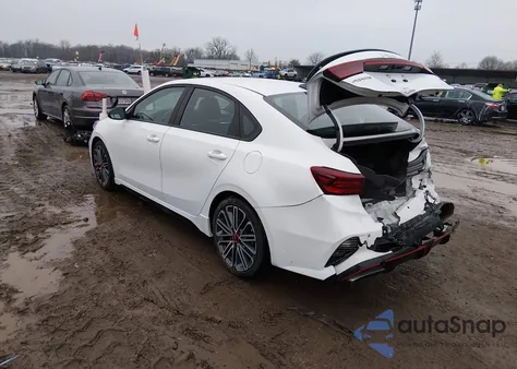 2022 Kia Forte Gt Manual from USA, damaged, VIN 3KPF44AC5NE424304